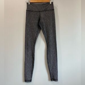 Lululemon Grey and White Leggings